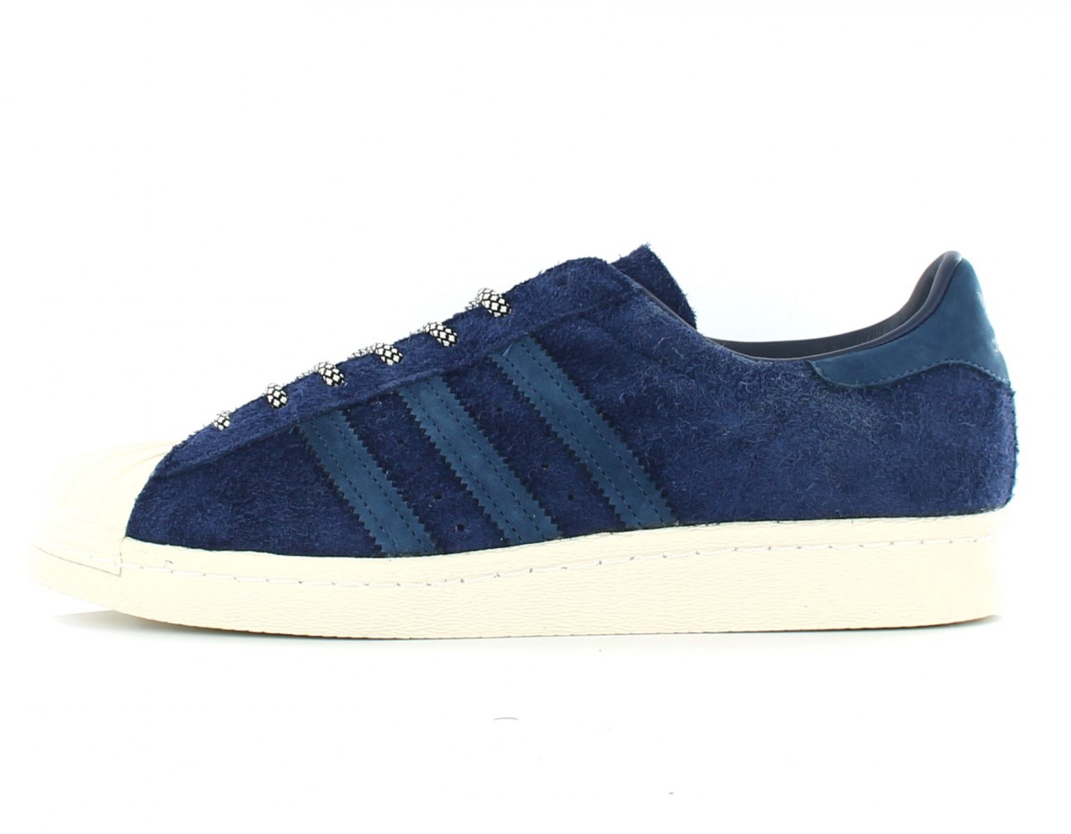 adidas superstar 80s femme bleu