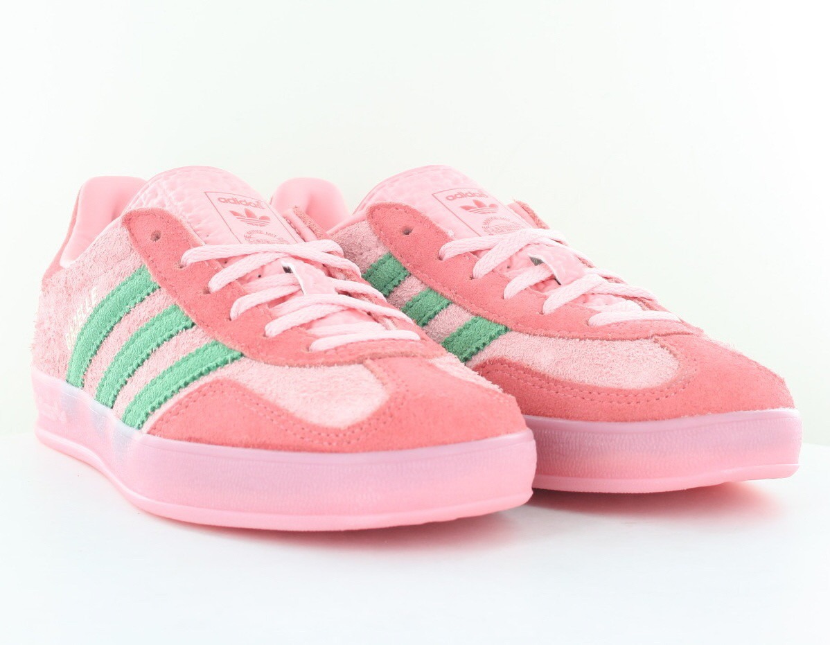 Adidas Gazelle indoor rose fushia vert