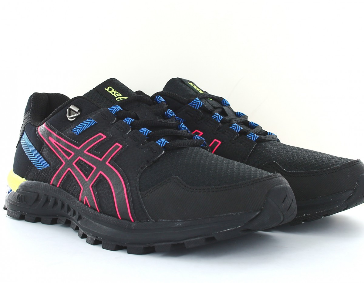 Asics Gel citrek noir rouge bleu jaune fluo