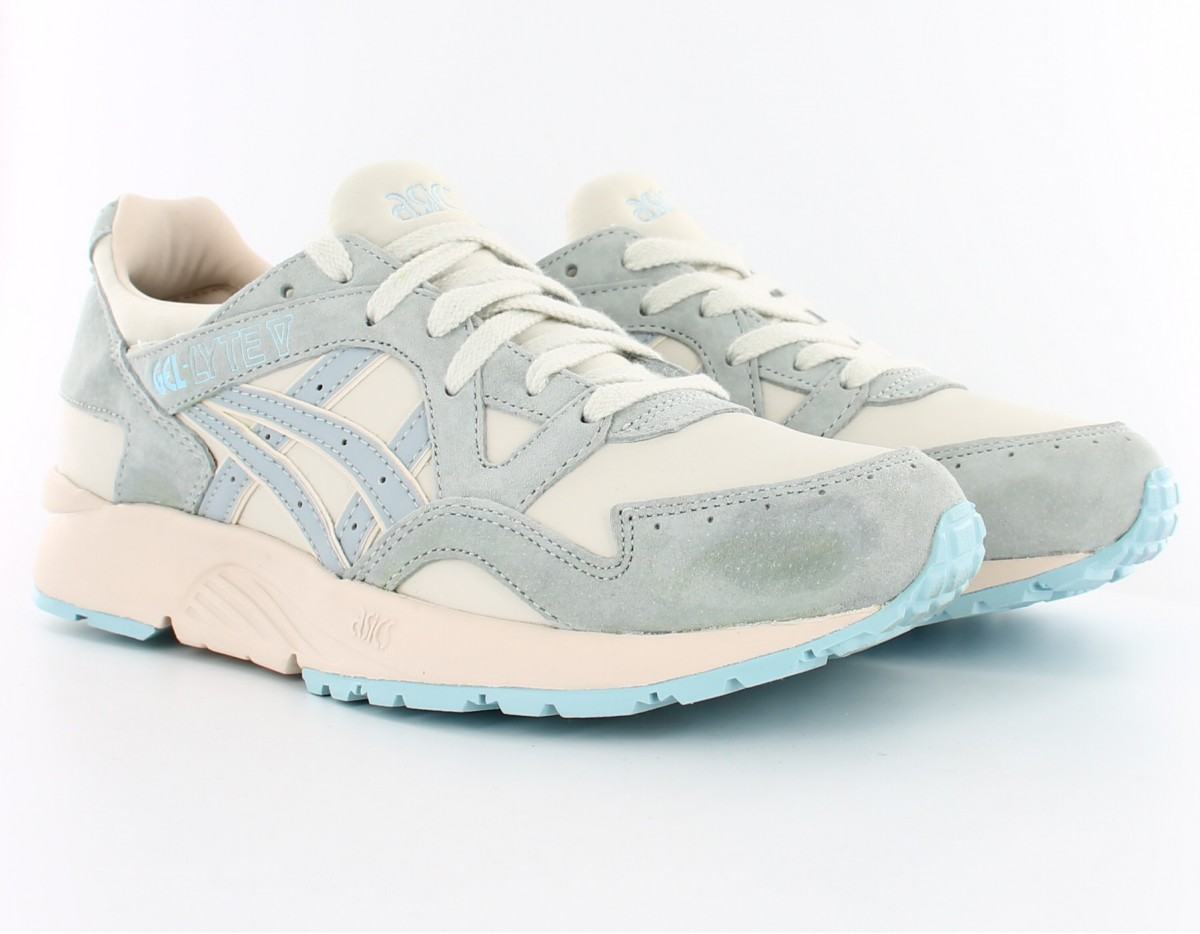 Asics gel lyte 5 femme beige/bleu/gris