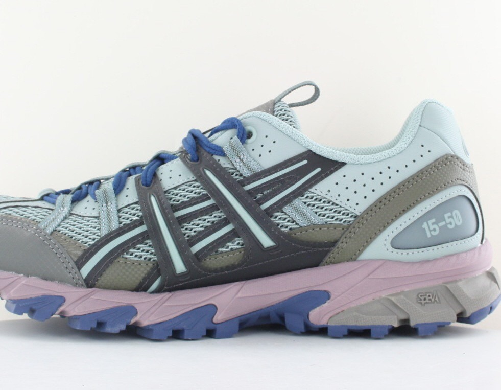 Asics Gel sonoma 15-50 bleu olive mauve noir