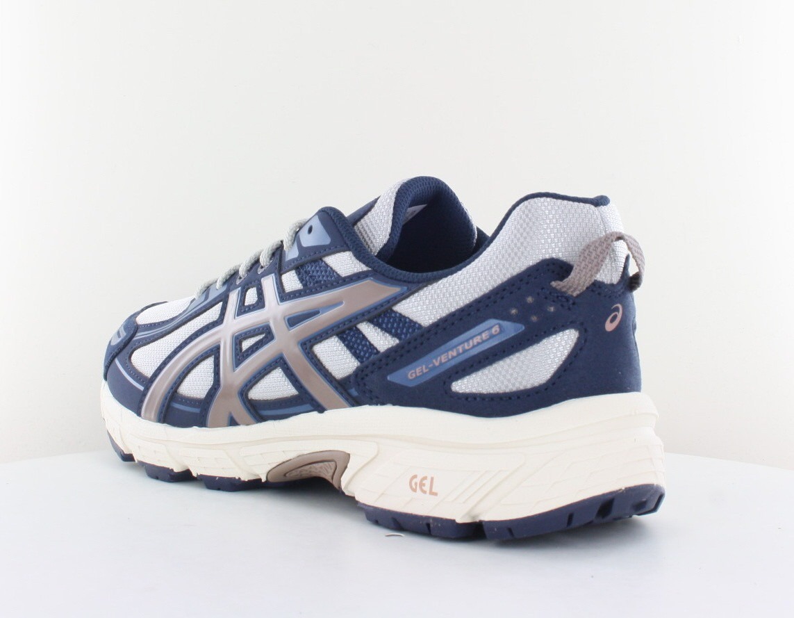 Asics Gel Venture 6 bleu marine gris marron