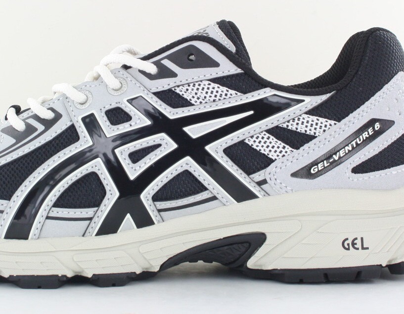 Asics Gel Venture 6 noir gris beige