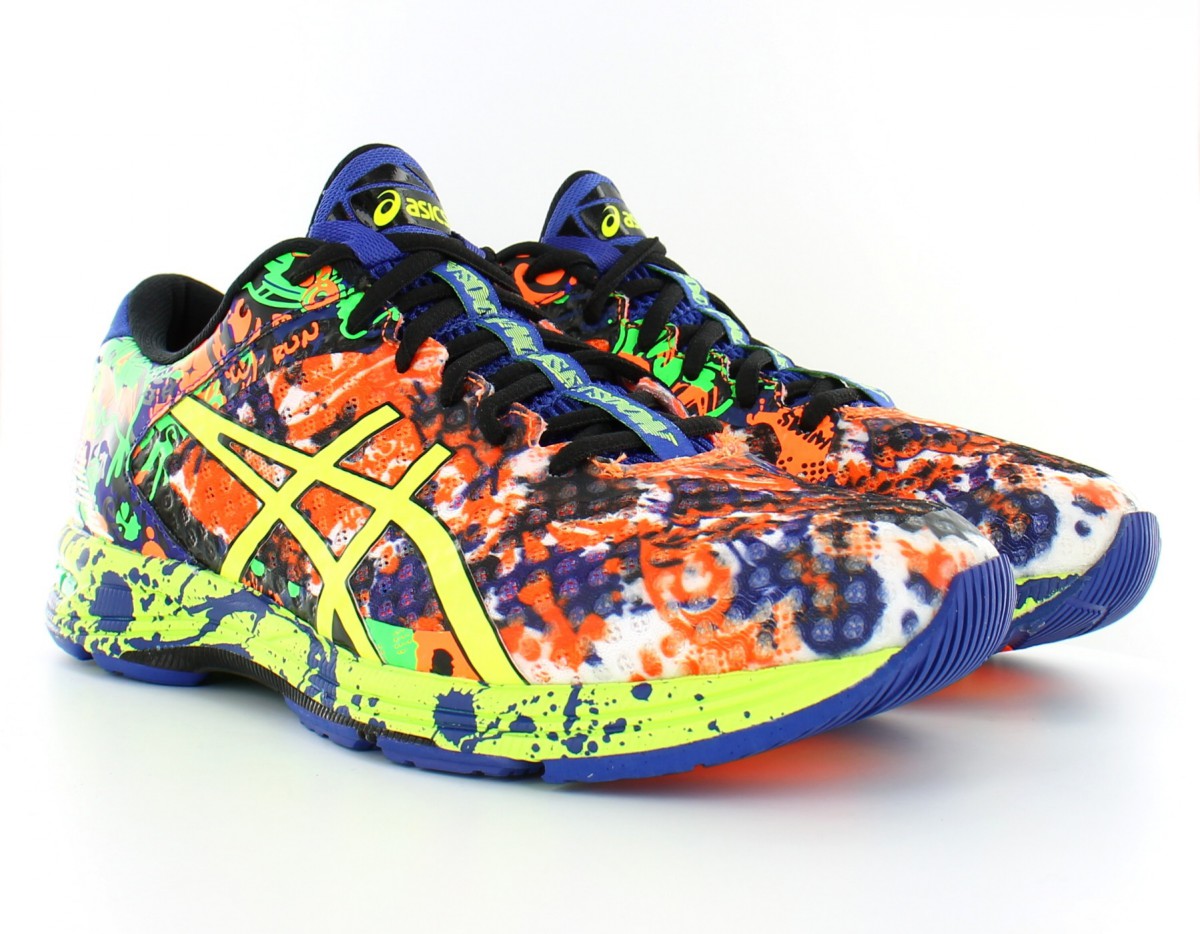 Asics Noosa tri 11 orange-jaune-bleu