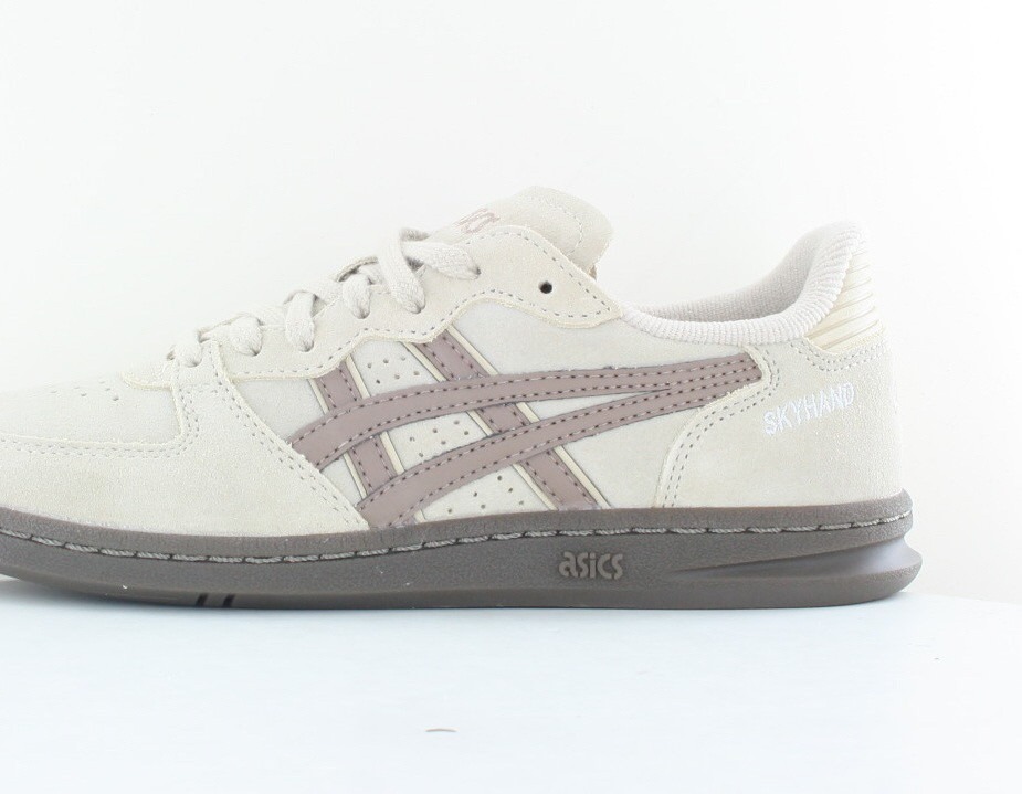 Asics Skyhand taupe marron