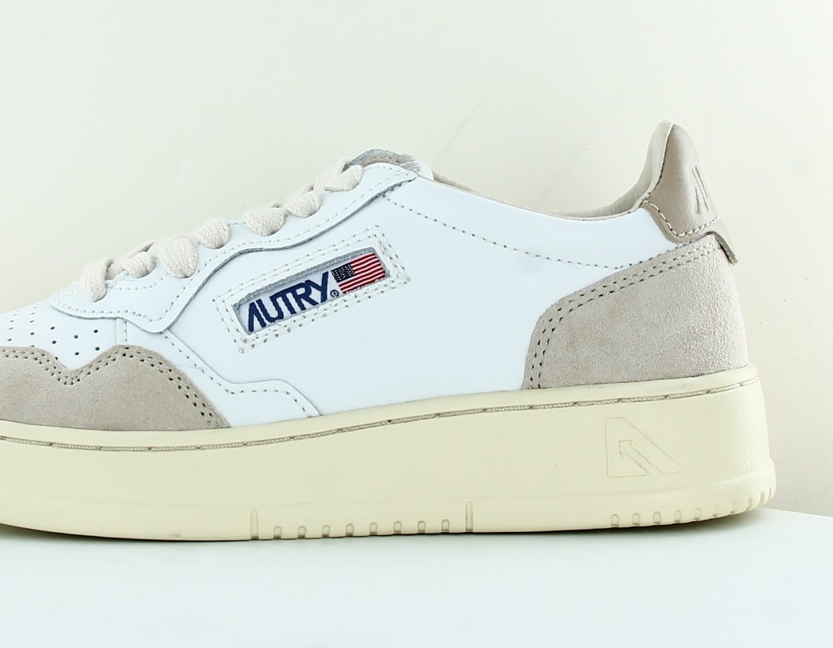 Autry Autry 01 suede blanc beige beige