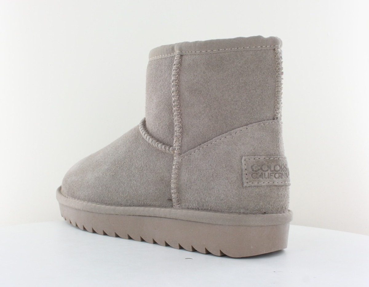 Color Of California Winter boot taupe