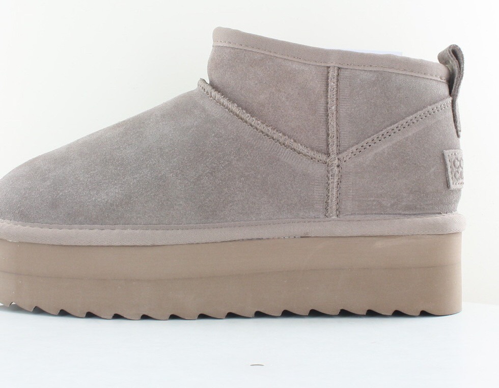 Color Of California Platform winter boot Taupe