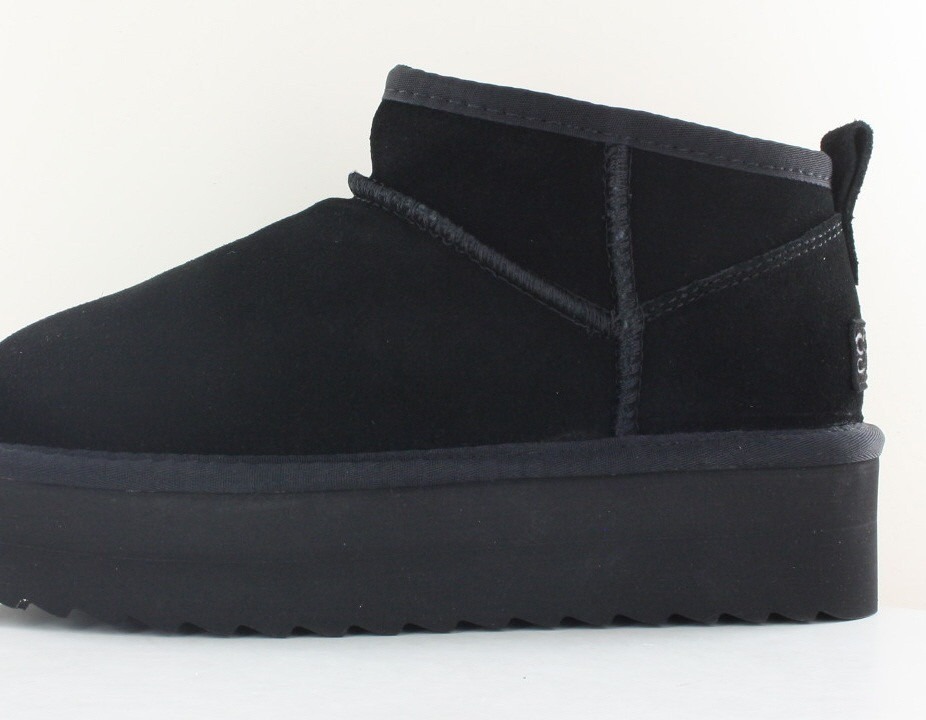 Color Of California Platform winter boot noir noir noir