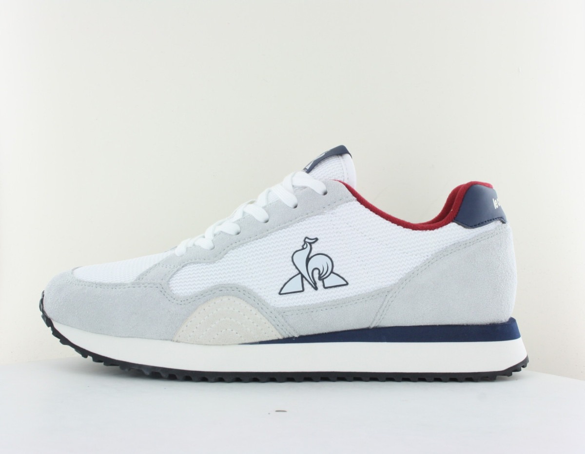 Lecoqsportif Jet star 2 blanc bleu rouge