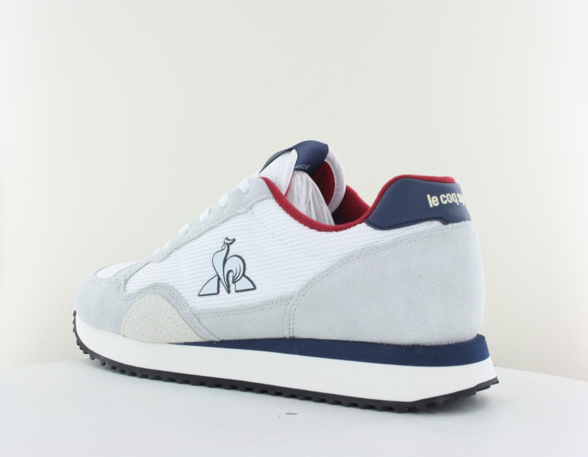 Lecoqsportif Jet star 2 blanc bleu rouge