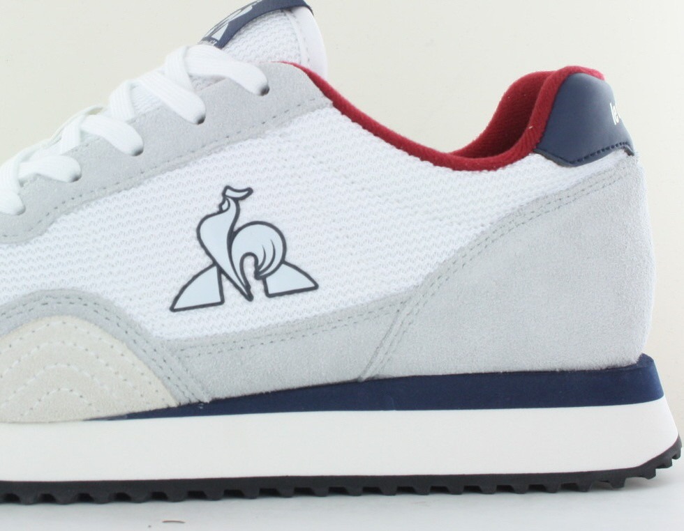 Lecoqsportif Jet star 2 blanc bleu rouge