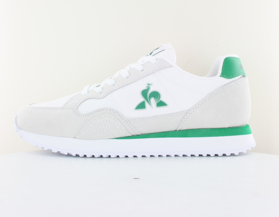 Lecoqsportif Jet star 2 blanc vert beige