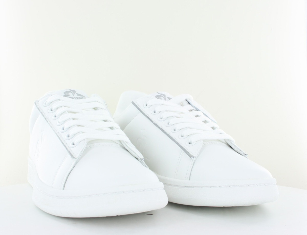 Lecoqsportif Court clean blanc gris