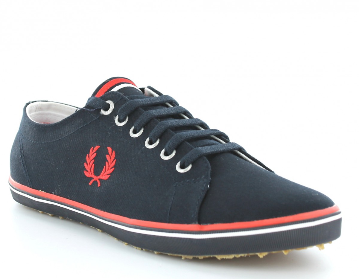 Fred Perry Kingston Twill BLEU/MARINE/ROUGE