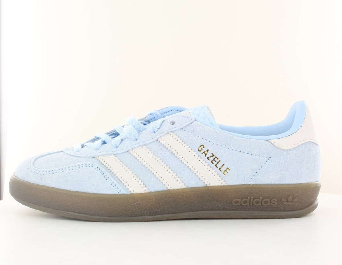 Adidas Gazelle indoor bleu ciel gris gomme