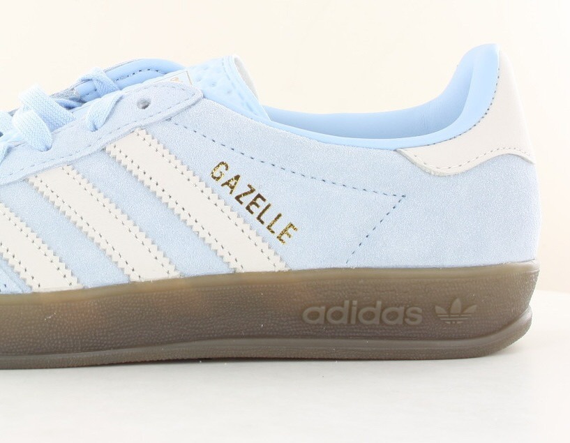 Adidas Gazelle indoor bleu ciel gris gomme