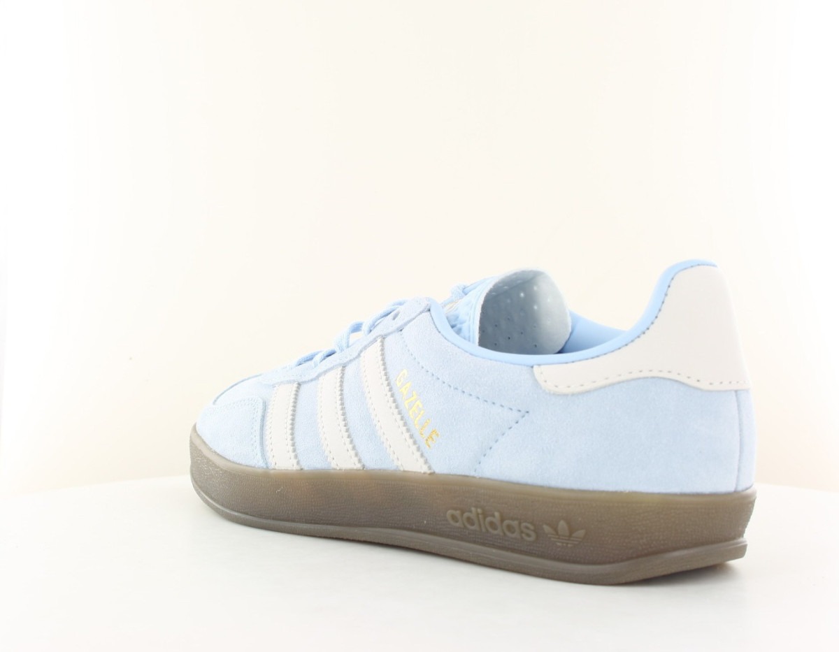 Adidas Gazelle indoor bleu ciel gris gomme