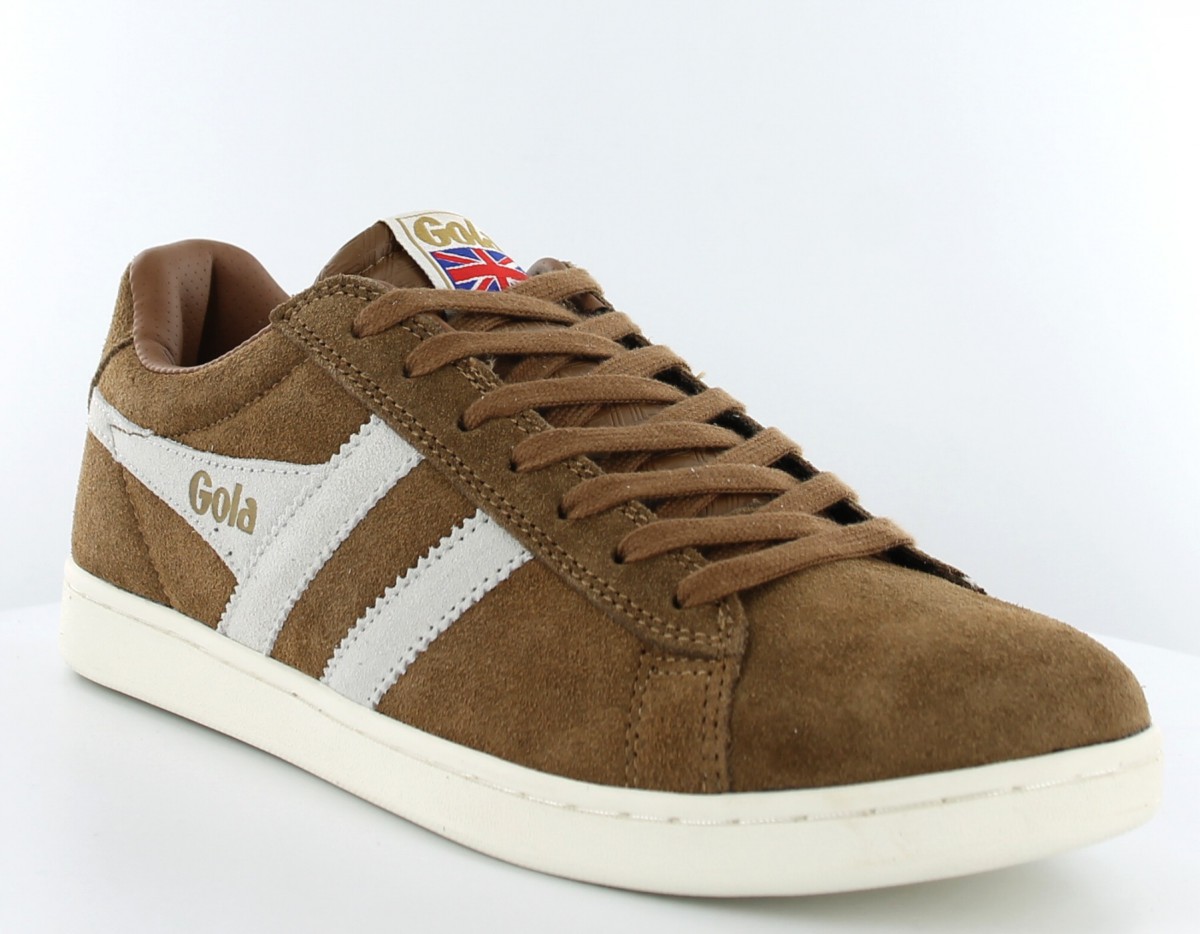 Gola Equipe suede marron - beige