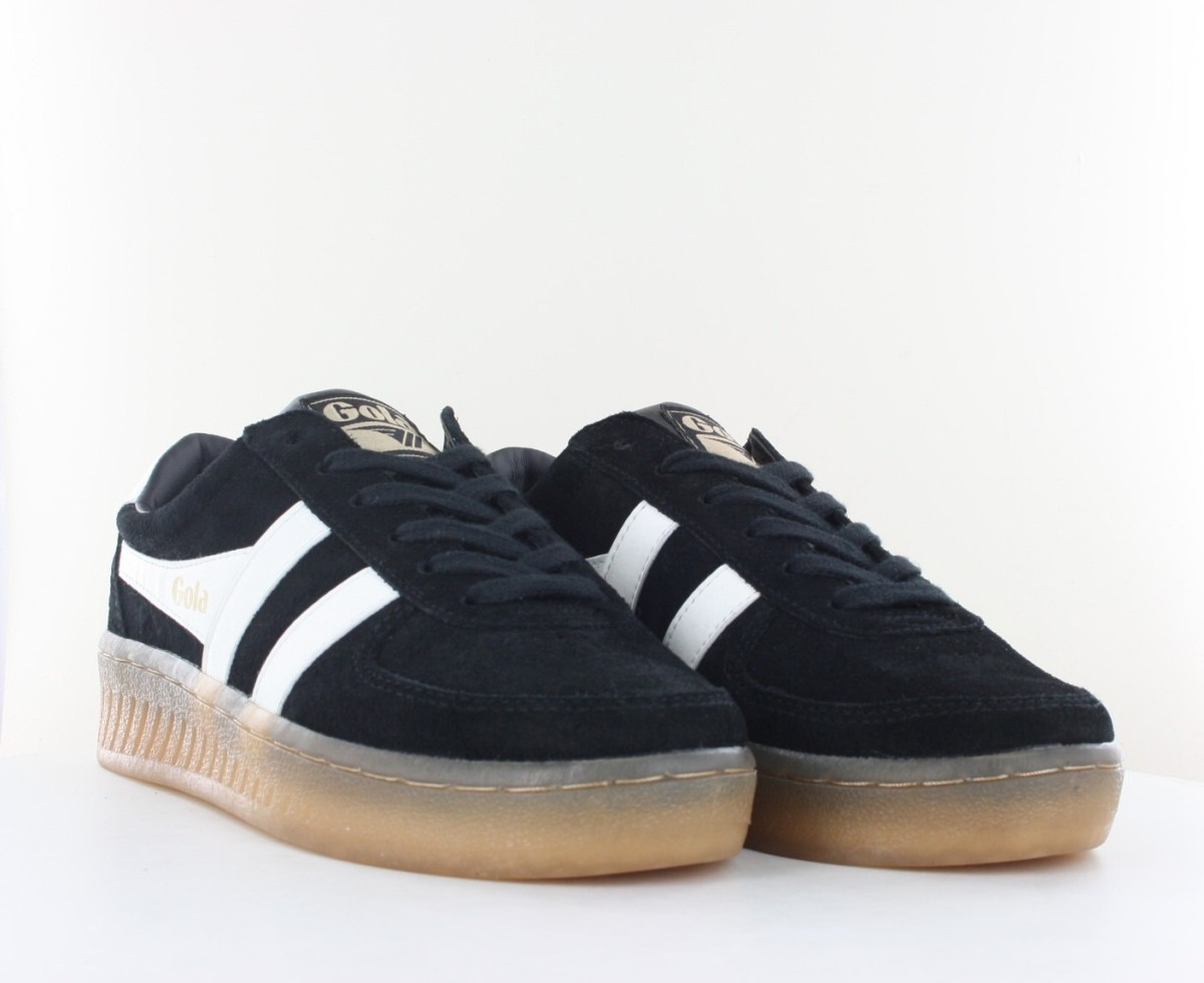 Gola Grandslam suede noir blanc