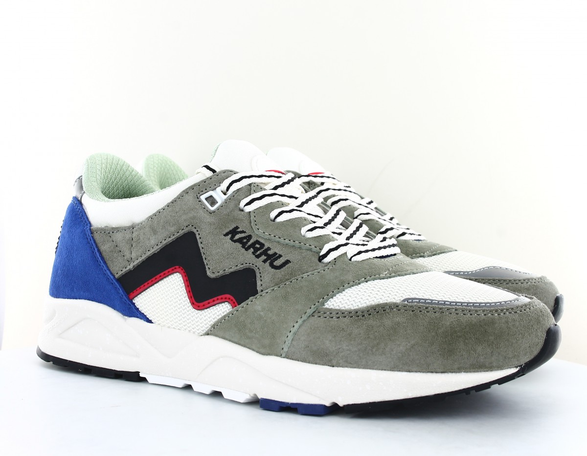 Karhu Aria gris fonce bleu noir vert