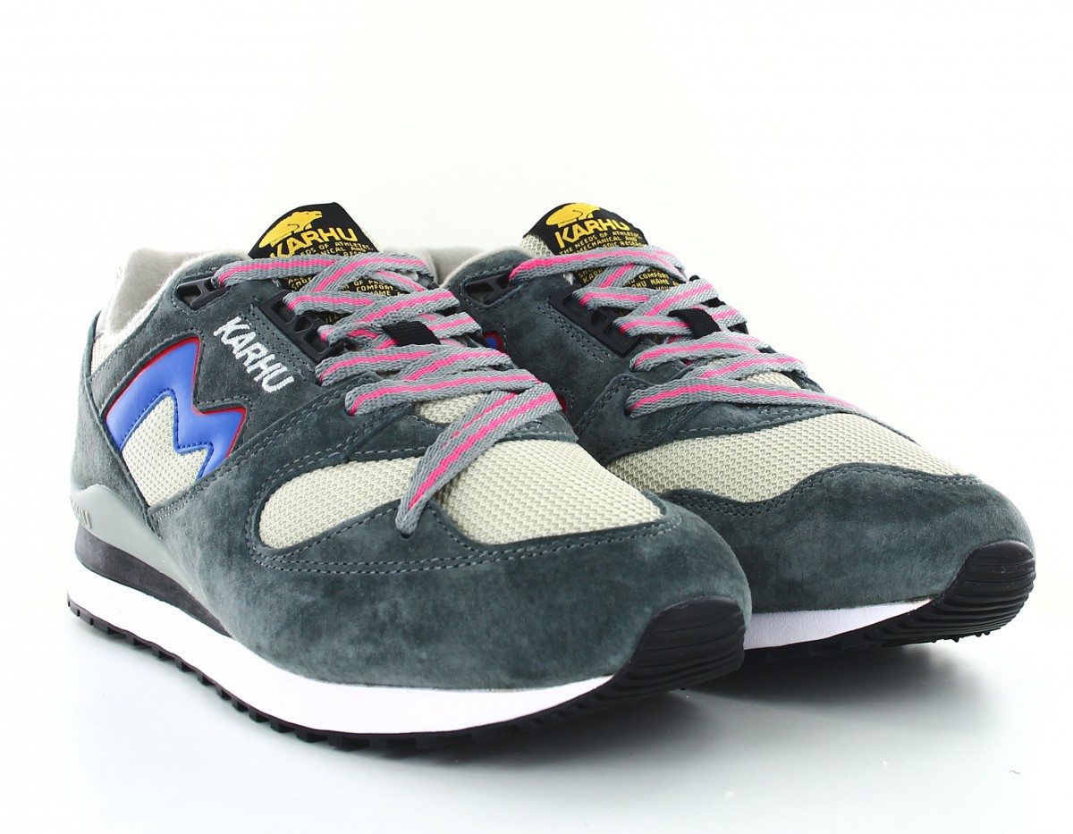 Karhu Synchron classic gris bleu rouge