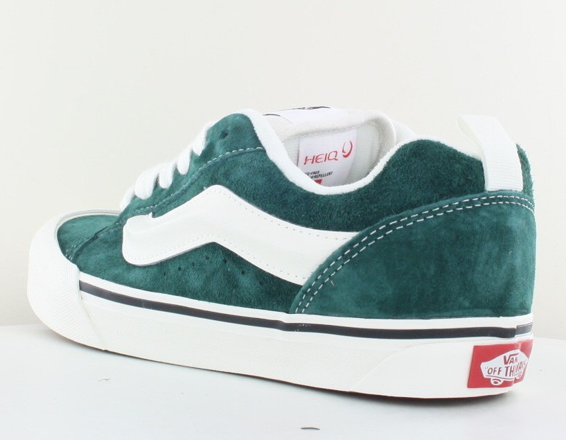 Vans Knu skool pig suede vert forest beige