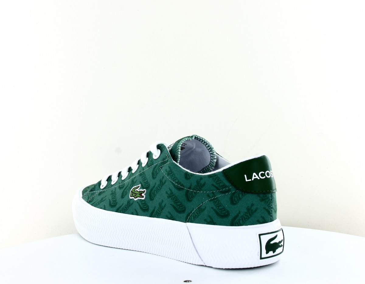 Lacoste Gripshot vert blanc