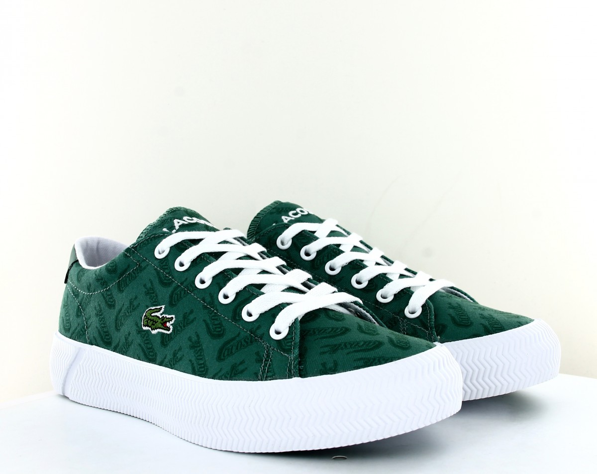 Lacoste Gripshot vert blanc