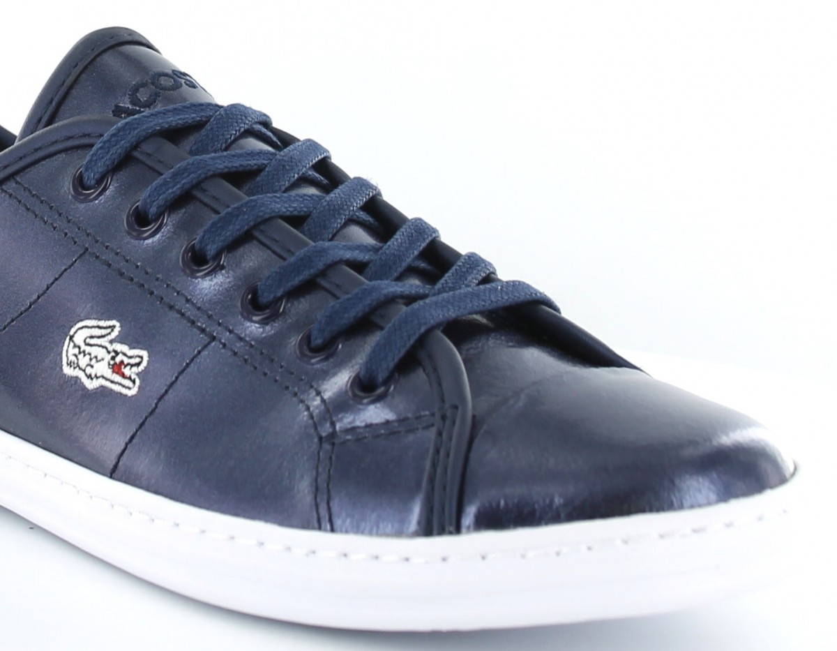 Lacoste ziane sneaker vernis BLEU/BLANC