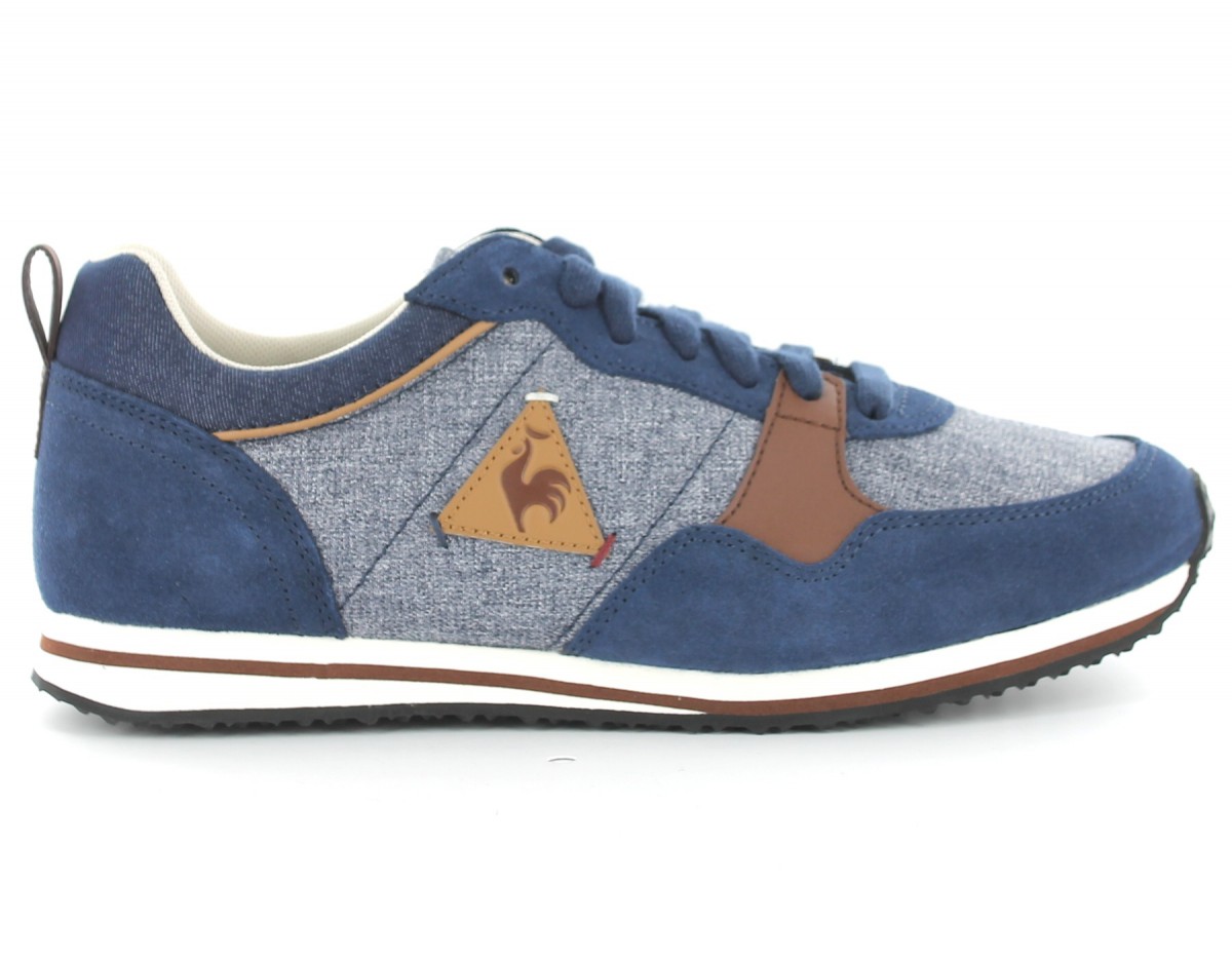 Lecoqsportif Bolivar city casual BLEU/MARINE/MARRON