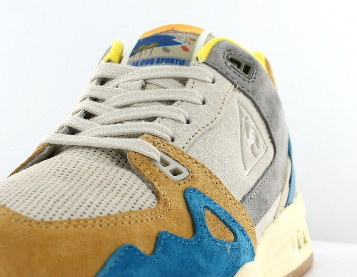 Lecoqsportif Lcs R1000 Retro Affiches Gray Morn