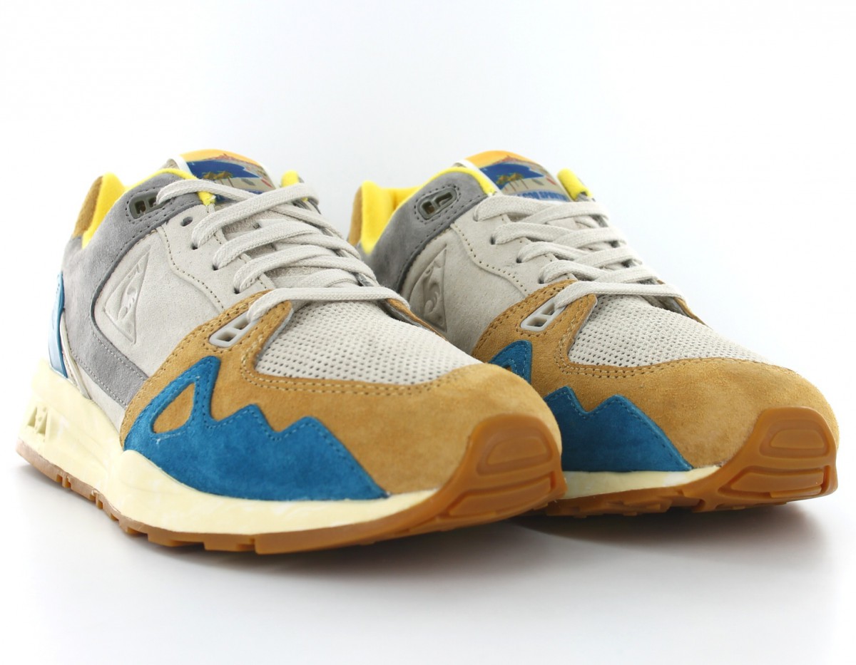 Lecoqsportif Lcs R1000 Retro Affiches Gray Morn