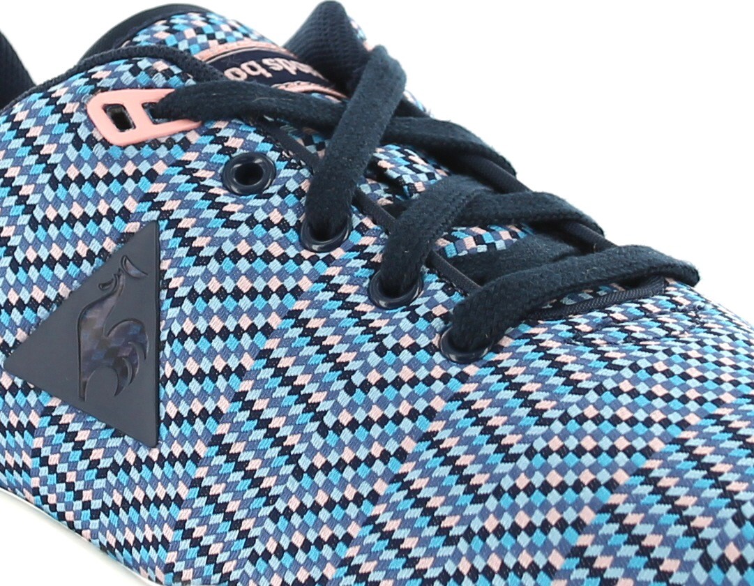 Lecoqsportif R950 jacquard femme BLEU/ROSE