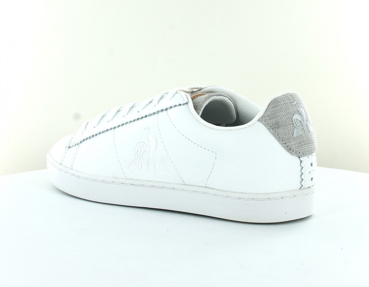 Lecoqsportif Elsa brogue blanc blanc gris