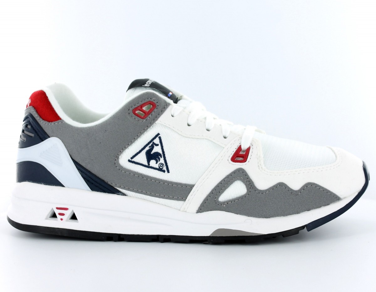 Lecoqsportif Lcs R1000 BLANC/GRIS/BLEU