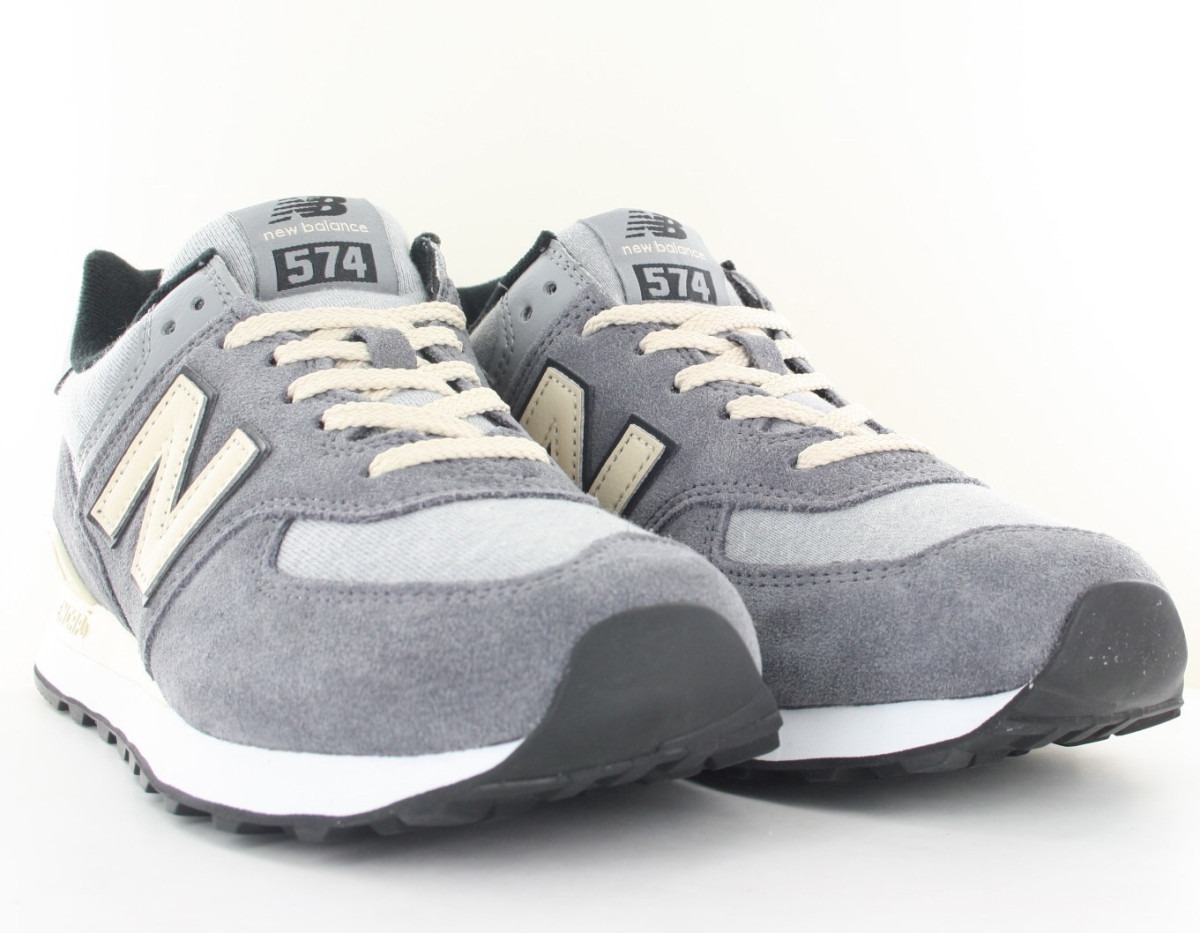 New Balance 574 gris beige noir