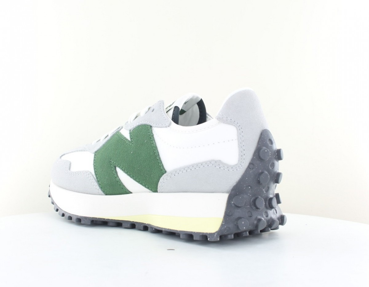 New Balance 327 blanc gris vert