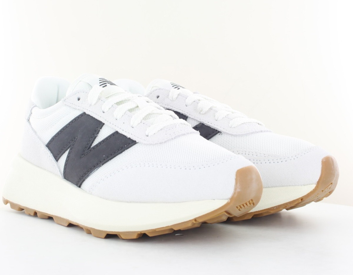 New Balance 370 blanc noir