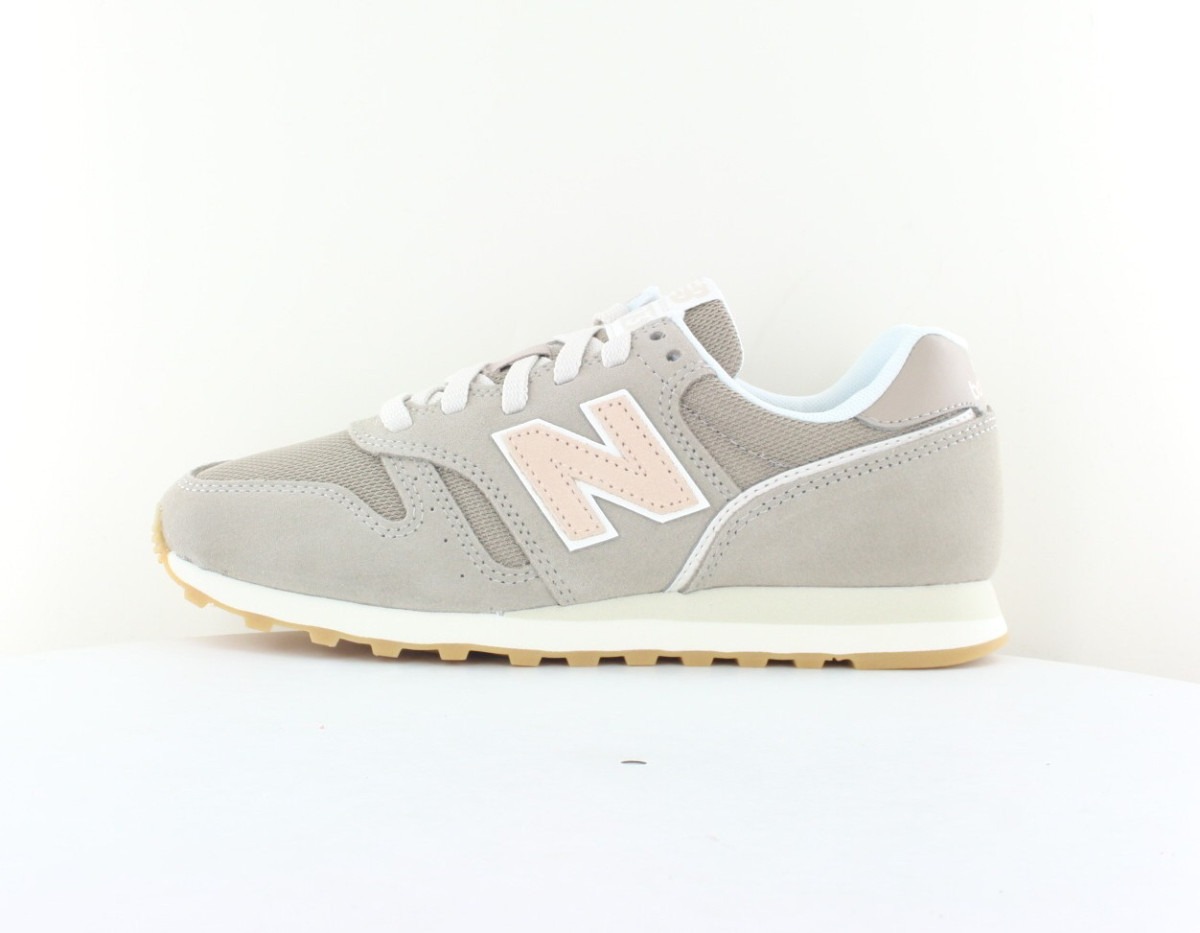 New Balance 373 femme beige or