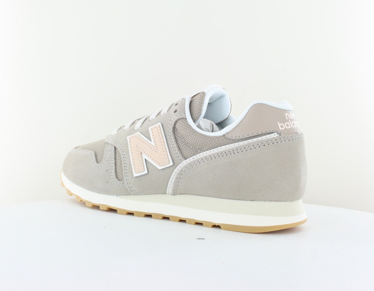 New Balance 373 femme beige or