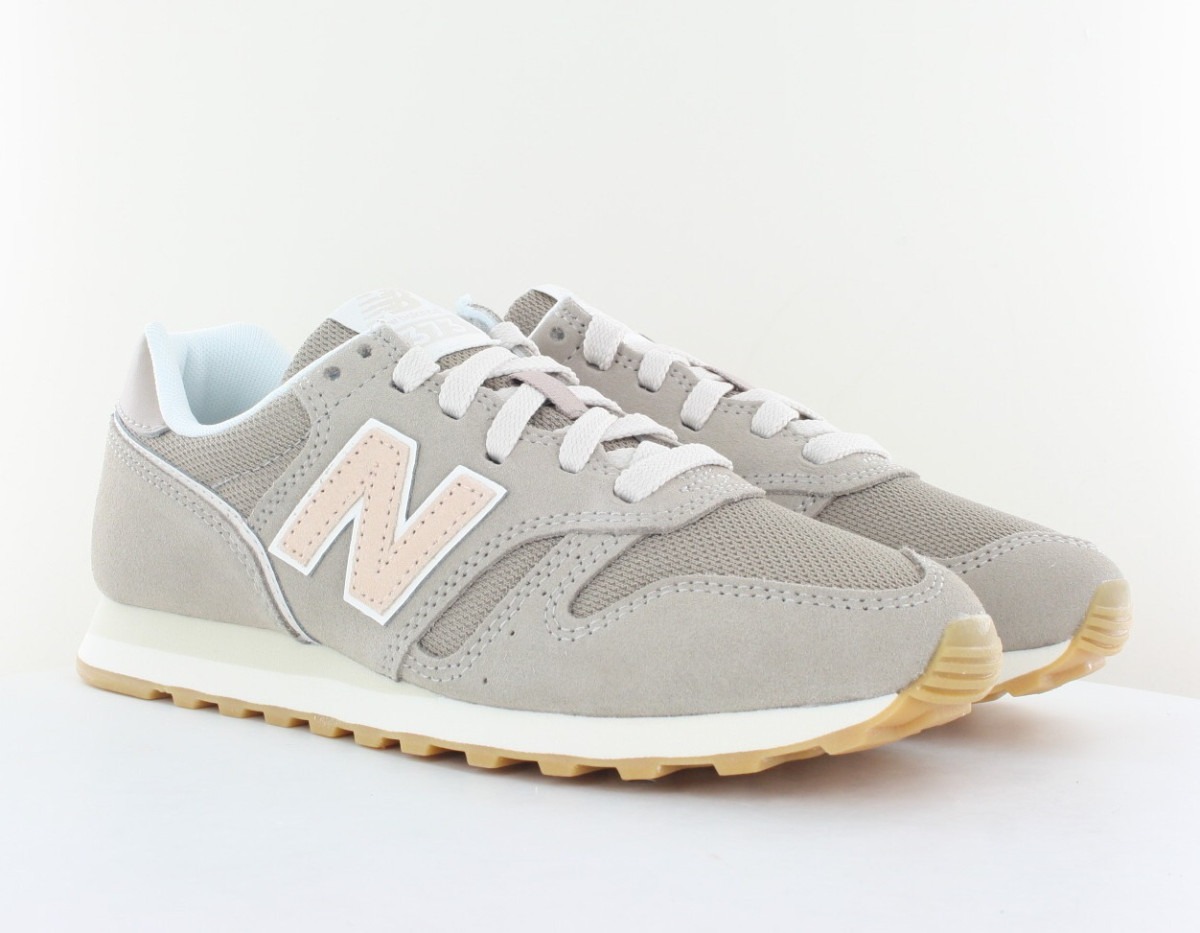 New Balance 373 femme beige or