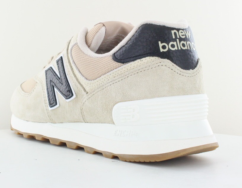 New Balance 574 beige noir