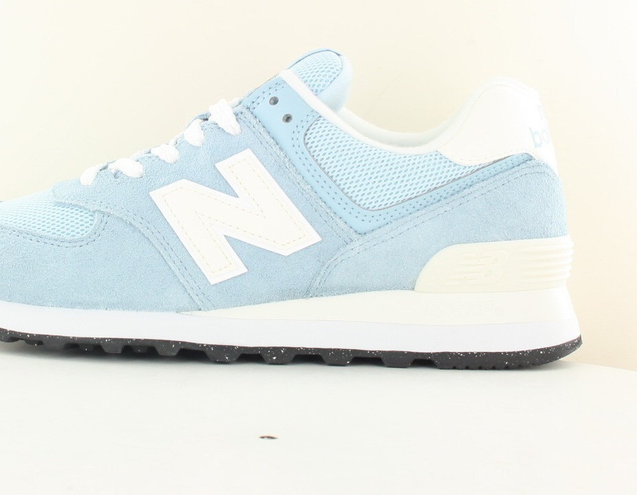 New Balance 574 bleu ciel blanc