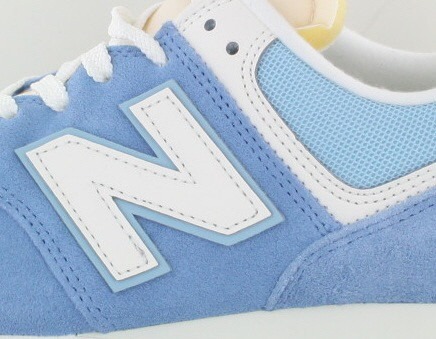 New Balance 574 bleu ciel blanc