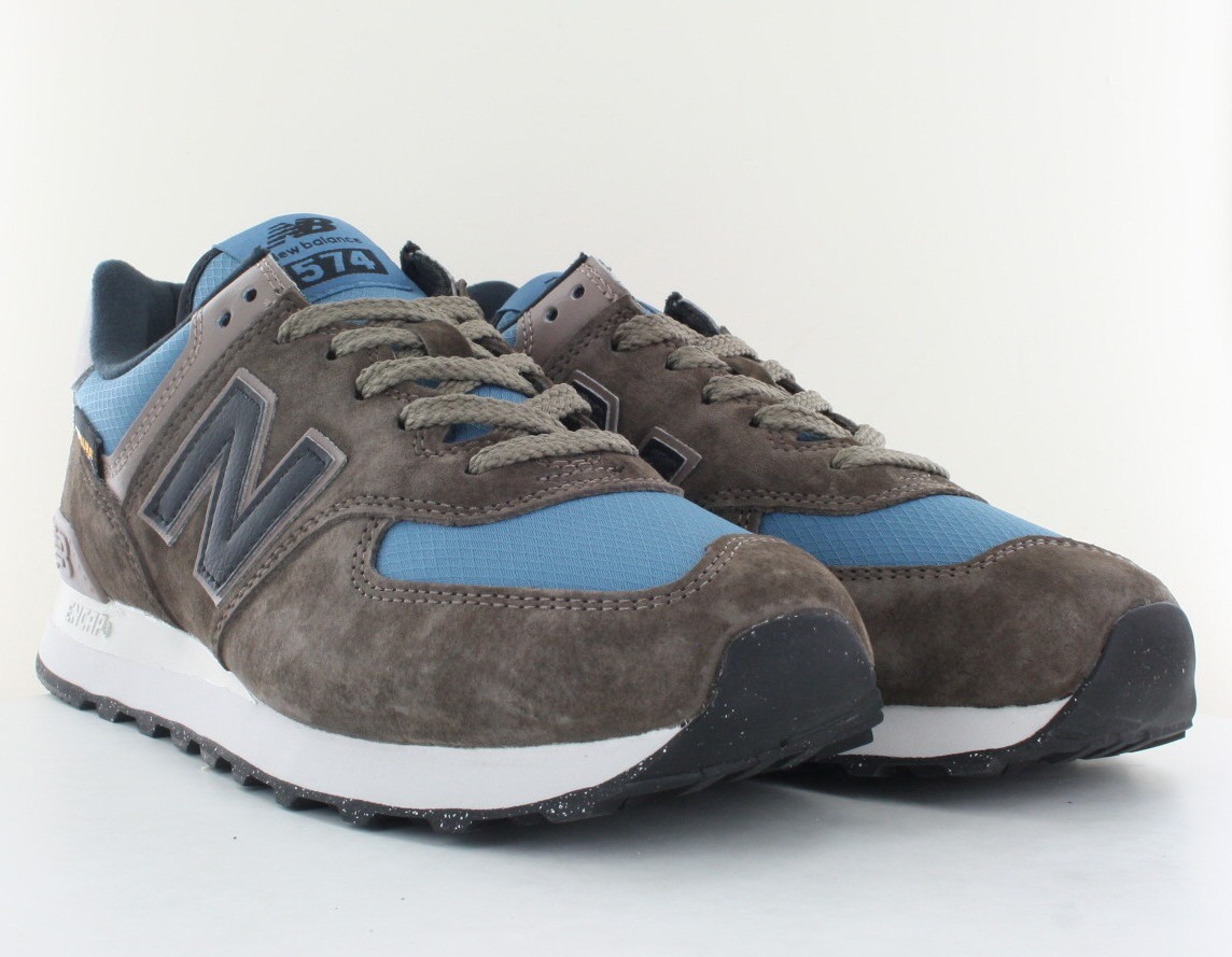 New Balance 574 cordura marron bleu noir