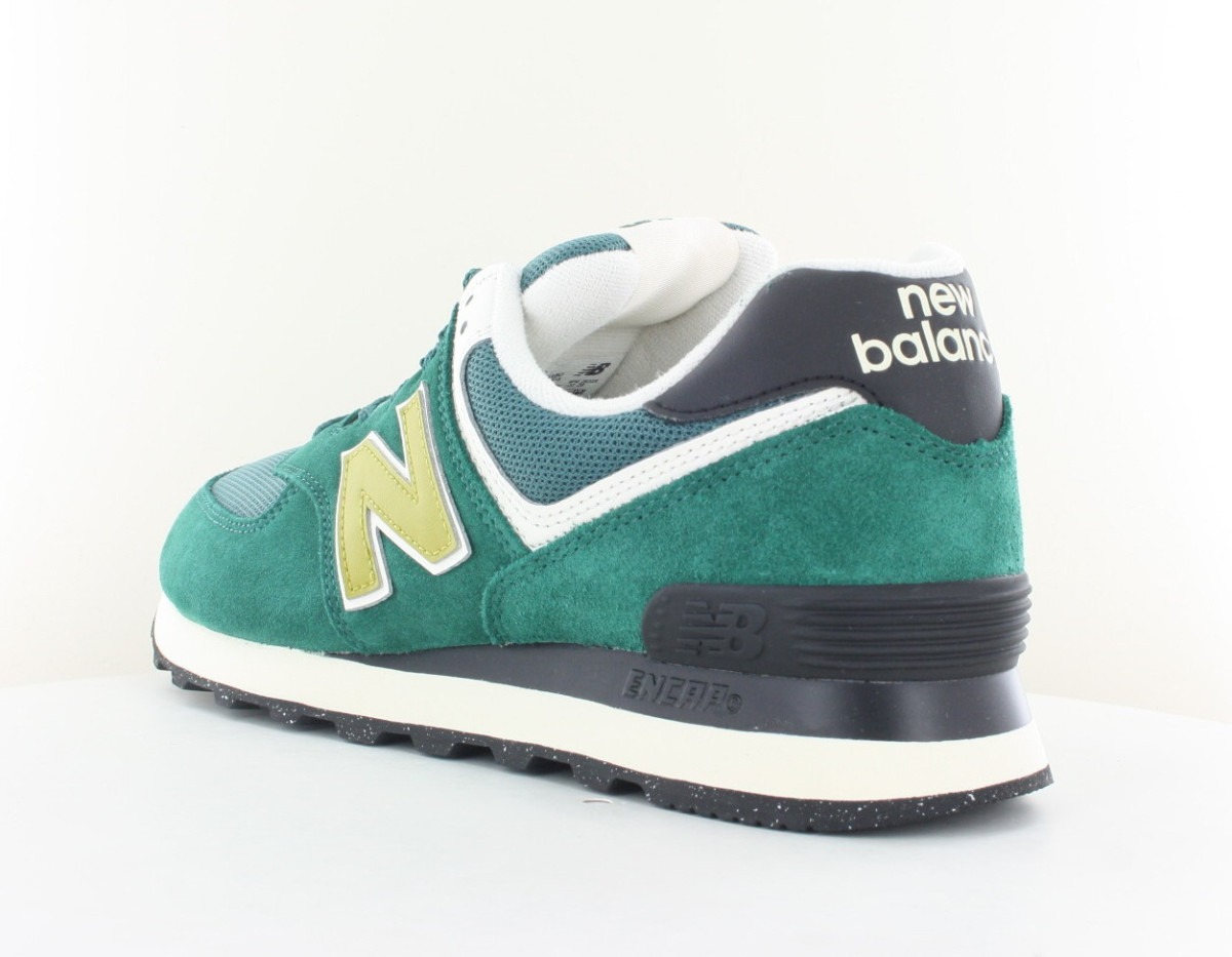 New Balance 574 vert pistache noir