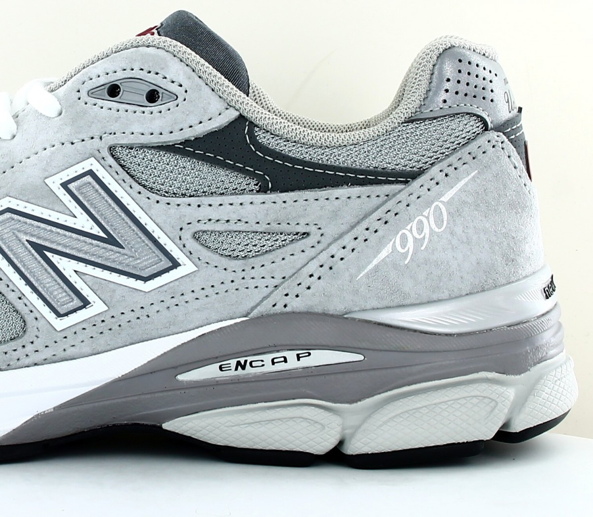 New Balance 990 v3 made in usa gris blanc