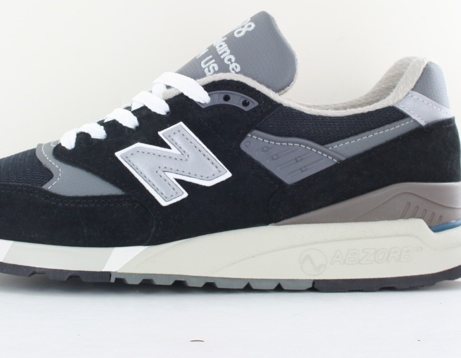 New Balance 998 made in usa noir gris