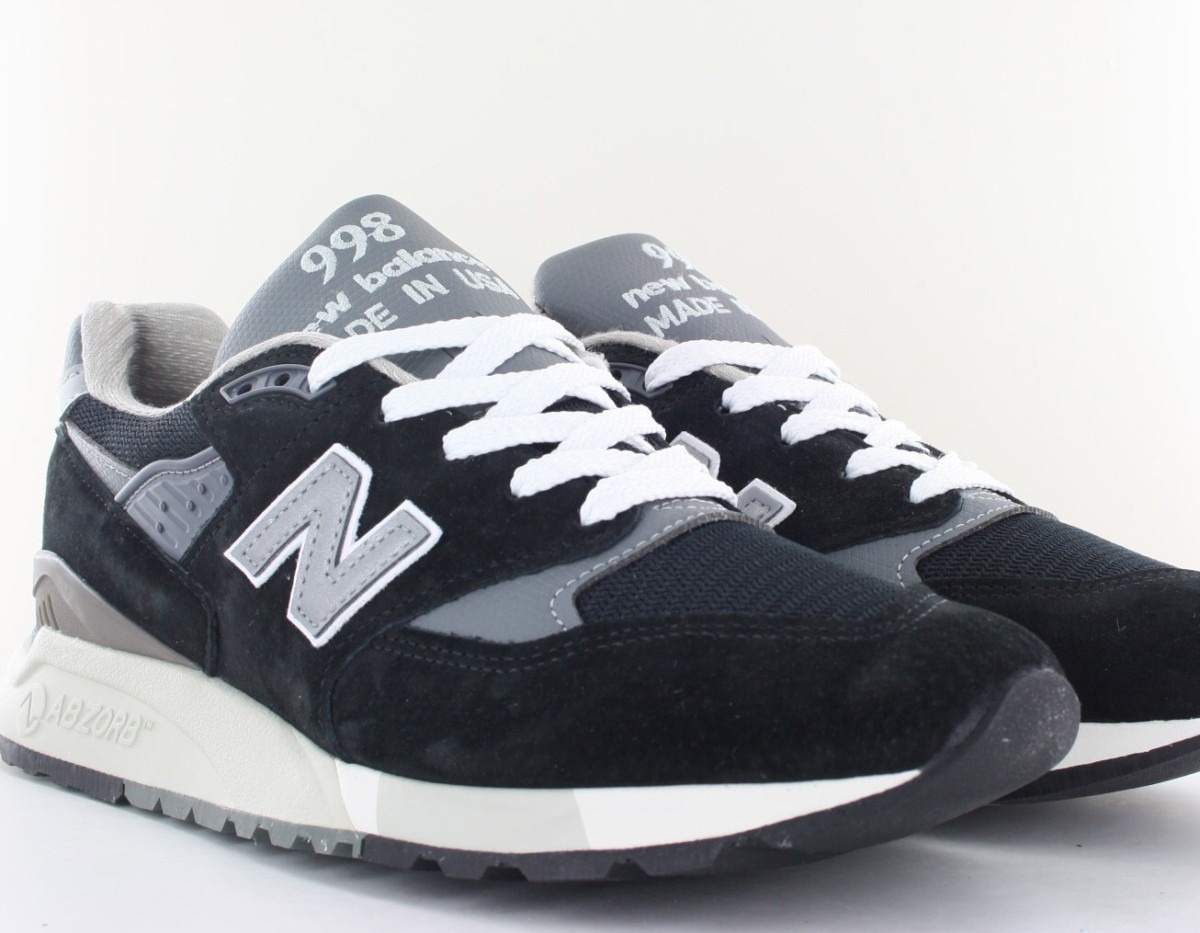 New Balance 998 made in usa noir gris